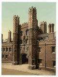 Vintage St Johns Gateway Cambridge England A4 Photo Print