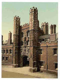 Vintage St Johns Gateway Cambridge A4 Photo Print