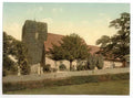 Vintage St Martins Church Canterbury England A4 Photo Print