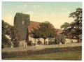 Vintage St Martins Church Canterbury A4 Photo Print