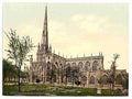 Vintage St Mary Radcliffe Bristol A4 Photo Print