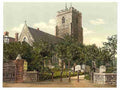 Vintage St Marys Church Folkestone A4 Photo Print