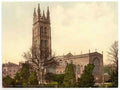 Vintage St Marys Church Taunton England A4 Photo Print