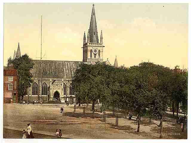 Vintage St Peters Church Yarmouth A4 Photo Print