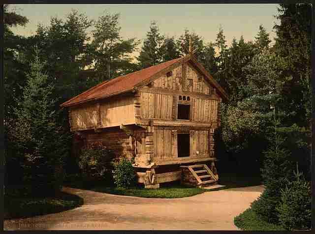 Vintage Stabur Bygdo Christiania A4 Photo Print