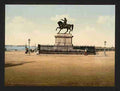 Vintage Statue of Napoleon I Cherbourg A4 Photo Print