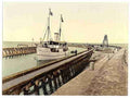 Vintage Steamer Sequens Colberg Pommeraina A4 Photo Print