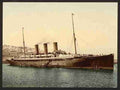 Vintage Steamship   Normannia Algiers A4 Photo Print