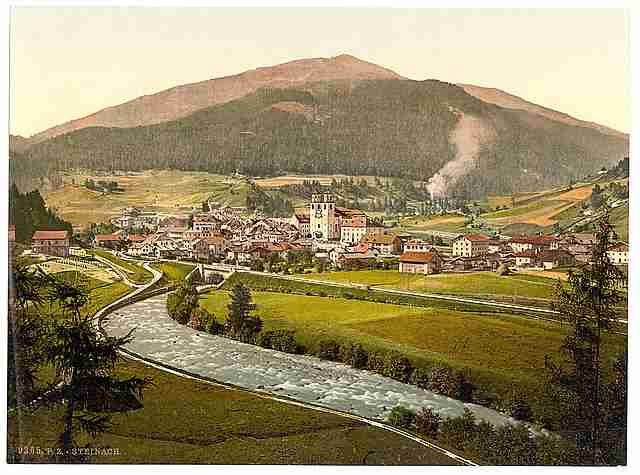 Vintage Steinach Tyrol A4 Photo Print