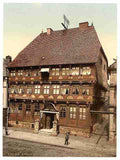 Vintage Stiftshaus Hameln Hanover A4 Photo Print
