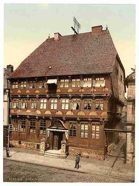 Vintage Stiftshaus Hameln Hanover A4 Photo Print