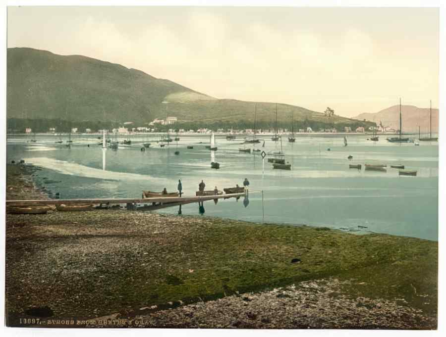 Vintage Strone From Hunters Quay Scotland A4 Photo Print