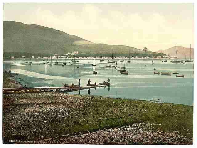 Vintage Strone from Hunters Quay A4 Photo Print