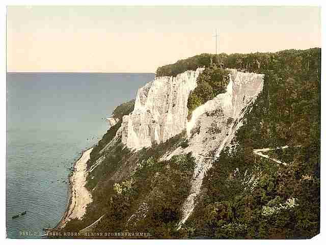 Vintage Stubbenkammer Kleine Isle of Rugen A4 Photo Print