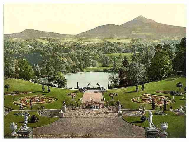 Vintage Sugar Loaf Mountain County Wicklow A4 Photo Print