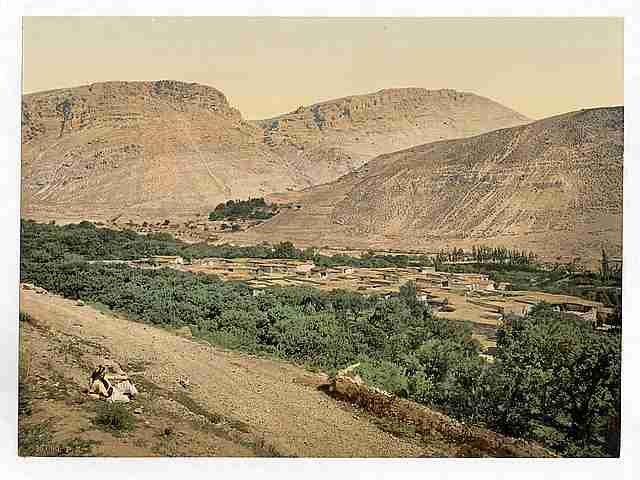 Vintage Suk Wady Barada Abila Suk Wady Barada A4 Photo Print