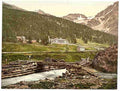 Vintage Sulden Hotel II Sulden Tyrol A4 Photo Print
