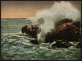 Vintage Surf view Ventimiglia A4 Photo Print
