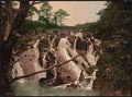 Vintage Swallow Falls Fairy Glen Bettws y Coed A4 Photo Print