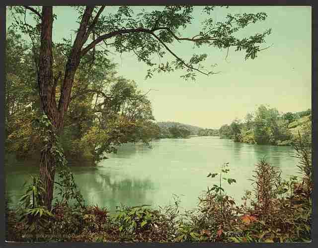 Vintage Swannanoa Asheville NC A4 Photo Print