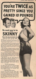 Vintage Swimsuit Ironclad 1930s Vintage Retro Advert Poster