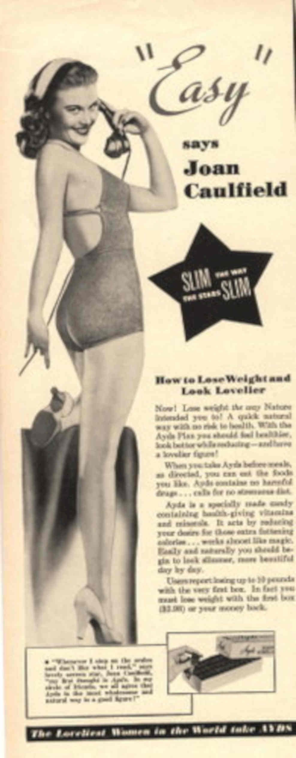 Vintage Swimsuit Leveler 1950s Vintage Retro Advert Poster