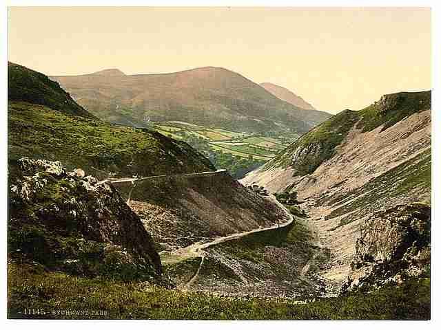 Vintage Sychnant Pass A4 Photo Print