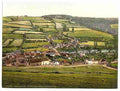 Vintage Taddiport from Castle Hill Torrington A4 Photo Print