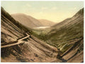 Vintage Tal Y Llyn Pass Dolgelly Ie Dolgellau Wales A4 Photo Print