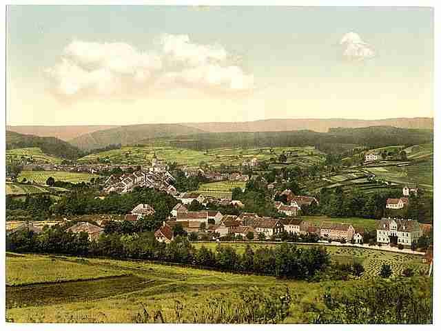 Vintage Tambach Thuringia A4 Photo Print