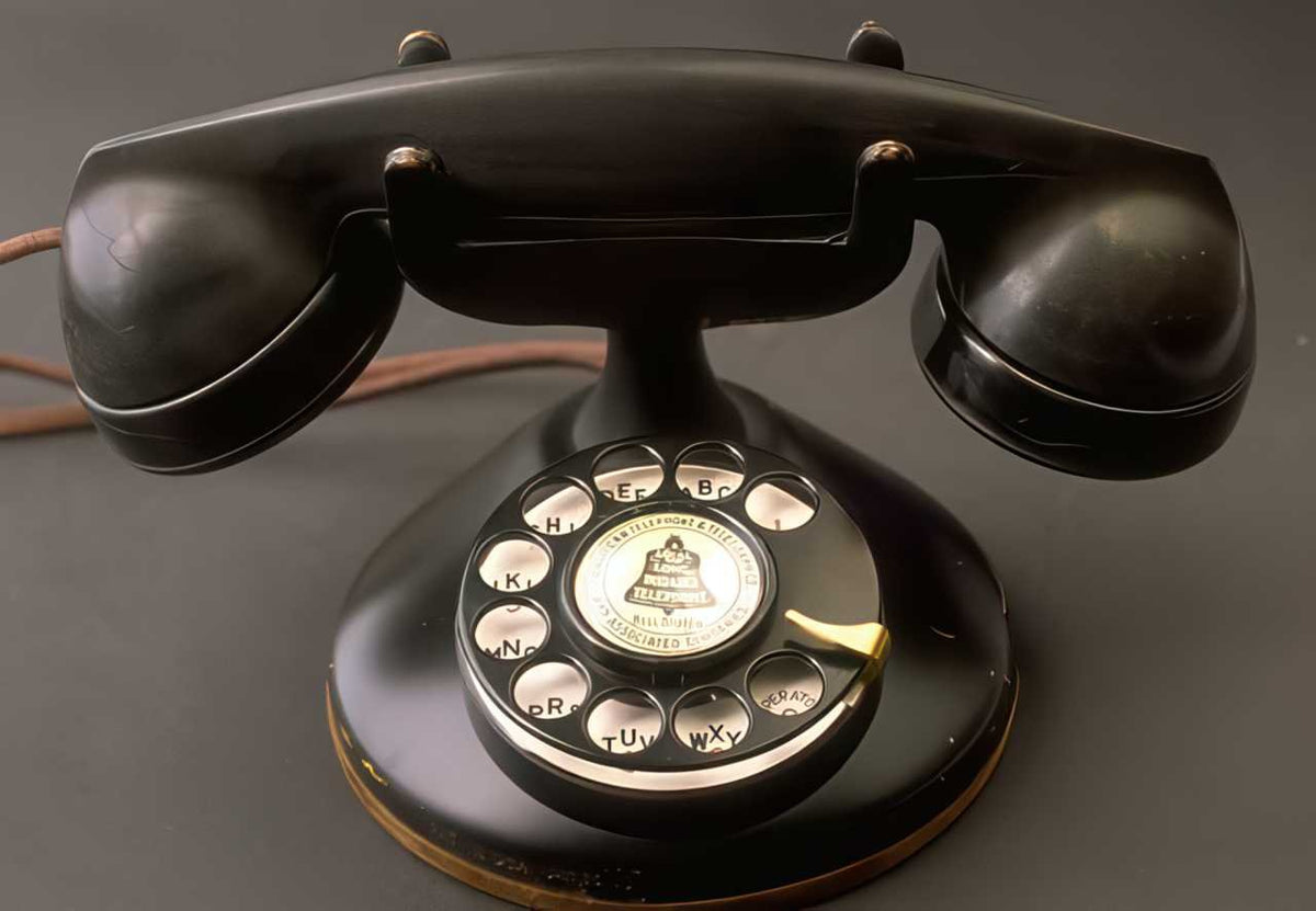 Vintage Telephone Bell 2 A4 Photo Print