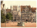 Vintage Tempelherrenhaus Hildesheim Hanover A4 Photo Print