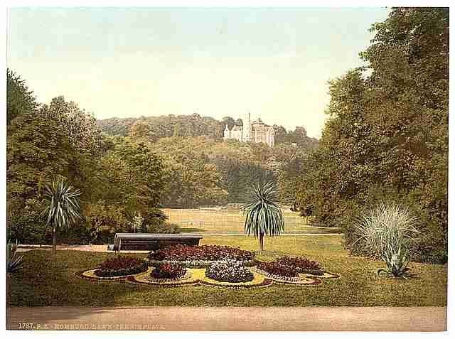 Vintage Tennis ground Homburg Hesse Nassau A4 Photo Print