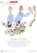 Vintage Textile Women 1940s Vintage Retro Advert Poster