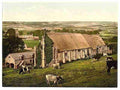 Vintage The Abbey Abbotsbury A4 Photo Print