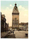 Vintage The Altportel Speyer the Rhine A4 Photo Print