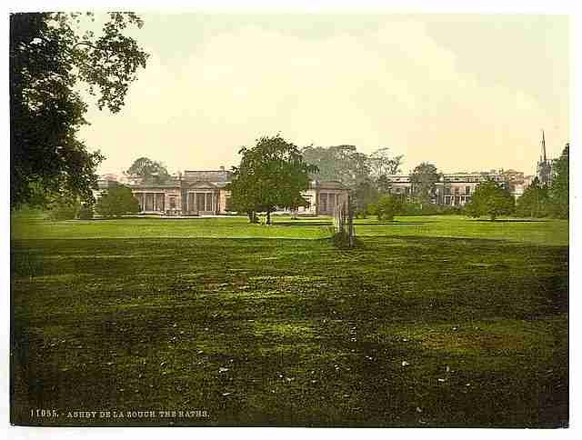 Vintage The Baths Ashby de la Zouch A4 Photo Print