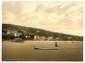 Vintage The Beach Grangeoversands England A4 Photo Print