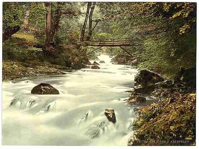 Vintage The Birks o Aberfeldy Aberfeldy A4 Photo Print