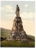 Vintage The Black Watch Monument Aberfeldy A4 Photo Print