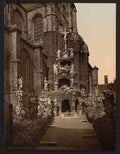 Vintage The Calvary St Pauls Church Antwerp A4 Photo Print