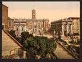 Vintage The Capitoline Rome A4 Photo Print