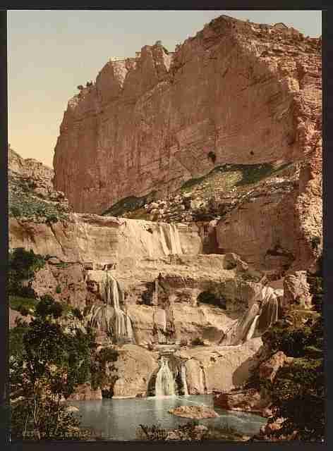 Vintage The Cascades Constantine A4 Photo Print