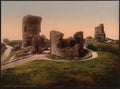 Vintage The Castle Aberystwith Wales A4 Photo Print