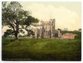 Vintage The Castle Ashbydelazouch England A4 Photo Print