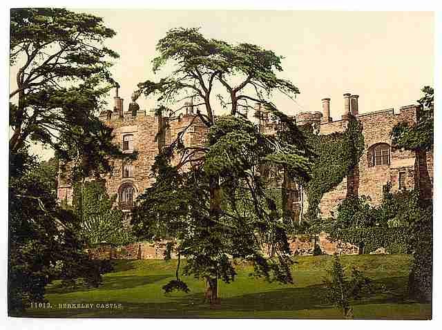 Vintage The Castle Berkeley A4 Photo Print