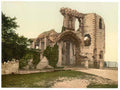 Vintage The Castle Denbigh Wales A4 Photo Print