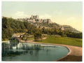 Vintage The Castle From The Park Dover England A4 Photo Print