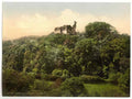 Vintage The Castle Okehampton England A4 Photo Print