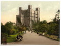 Vintage The Castle Rochester England A4 Photo Print